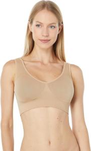 SPANX Двусторонний комфортный бюстгальтер Breast of Both Worlds, цвет Black/Barely