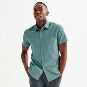 Мужская рубашка на пуговицах свободного кроя FLX Slim Performance, цвет River District