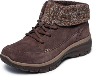 Женские ботинки Skechers Easy Going-Fall Odyssey слипоны без шнурков, Chocolate