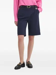 Шорты с манжетами Aeronautica Militare, синий