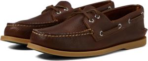 Мужские оригинальные сезонные кроссовки Sperry с двумя отверстиями, Dk Tan Leather