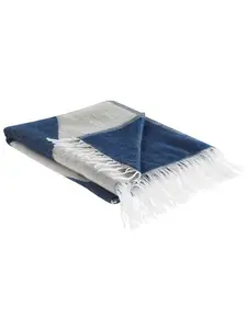 Пуховое одеяло Beliani Kuschel HALEDE, цвет beige/blau