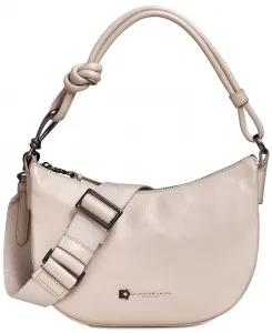 Розлин Маленькая кожаная сумка-хобо Donna Karan New York, коричневый/бежевый