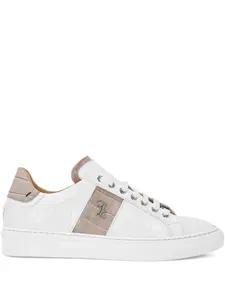 Кроссовки с тиснением под кожу крокодила Billionaire, белый