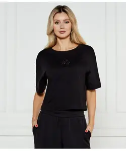 Футболка Cropped fit Armani Exchange, черный