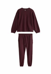 Пижамный комплект Next COSY WAFFLE LONG SLEEVE SET, Berry Red/Red
