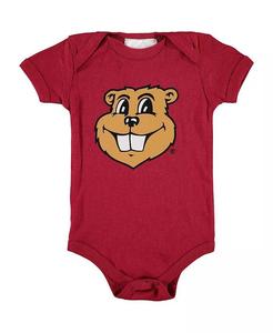 Боди Maroon Minnesota Golden Gophers Big Logo для мальчиков и девочек Two Feet Ahead
