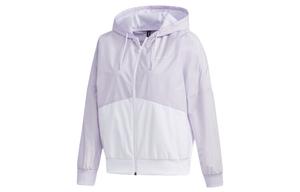 Куртка женская светло-фиолетовая/белая Adidas Neo, светло-фиолетовый/белый