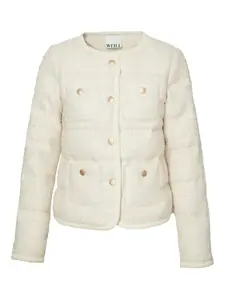 Пуховая твидовая куртка Weill Paris, нейтральный