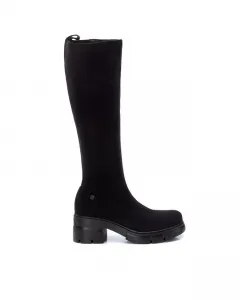 Женские замшевые высокие сапоги Refresh Collection от XTI Xti, черный