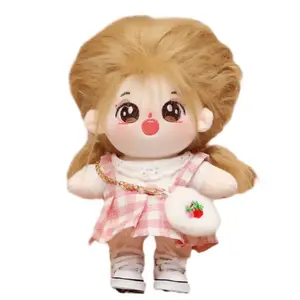 Маленькая милая хлопковая кукла с возможностью смены стиля плюшевая кукла высота 20см Handsome