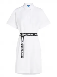 Платье-рубашка Karl Lagerfeld Jeans, белый