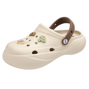 Сабо женские AOKANG, Ecru