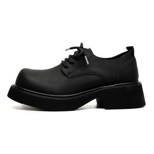 Повседневные кожаные туфли мужские ZONEJOY, черный