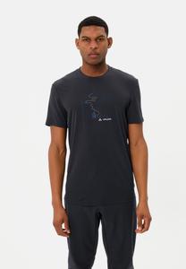 Футболка с принтом Vaude, черный