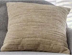 Чехол на подушку Heine Home, (1 шт.) 50х50 см, серо-коричневый