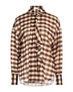 Рубашка Brunello Cucinelli, зеленый