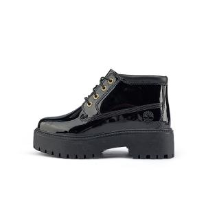 Кожаные ботинки Crew для женщин Timberland, черный