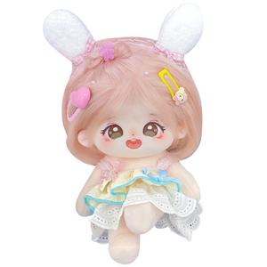 COTTON PLANET Кукла Cotton Doll Peach Blossom Bud, плюшевая кукла, высота 20 см, длина 22 см