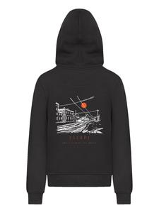 Толстовка F4NT4STIC Escape Discover the World Town Train Station, черный