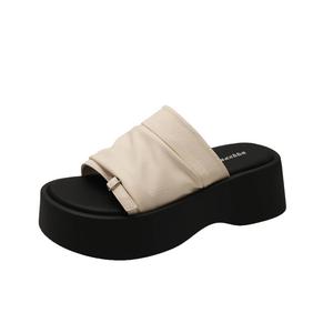 Женские стойкие к истиранию сандалии Slide Zomila, Ecru