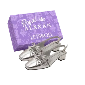 Alxnan Женские повседневные туфли Silver+Box, цвет Silver+Box