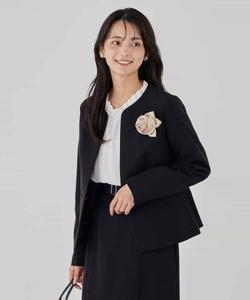 Можно стирать/Эластичная ткань/Подходит для сочетания с другой одеждой: Куртка с двойным крестом и вырезом-ключом Avv, цвет Black