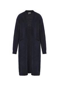 Вязаное пальто DreiMaster Vintage, темно-синий