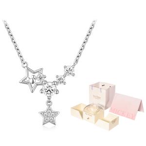 Disney Ожерелье из стерлингового серебра 925 пробы для женщин