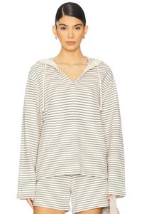 Толстовка с капюшоном Jordyn от Velvet By Graham & Spencer, natural & charcoal