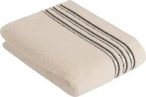 Полотенце Vossen "Cult de Luxe", (1 шт.), с глянцевой каймой 67х140 см (1 шт.), слоновая кость