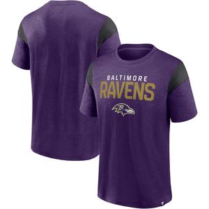 Мужская фиолетовая футболка с логотипом Baltimore Ravens Home Stretch Team Fanatics