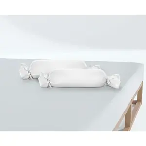 Наволочка для подушки Michi из джерси (1 упаковка, 2 штуки), плотное, тонкое однопетельное качество Biberna, белый