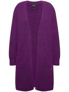 Спортивная куртка Ulla Popken Strickjacke, цвет brombeere