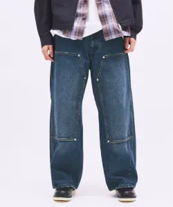 Джинсы Double Knee Baggy Jeans Journal Standard, цвет Blue