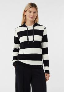 Худи comma Hoodie, Schwarz/Black