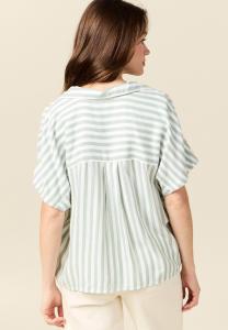 Блузка на пуговицах BONOBO Jeans, оливковый