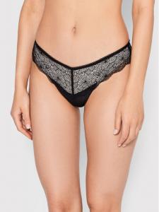 Бразильские женские трусики Wonderbra, черный