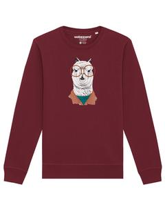 Свитер Watapparel Sweatshirt Lama, бордовый