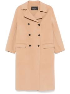 Fabiana Filippi двубортное пальто, серый