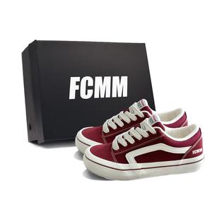 FCMM Мужские скейтерские кроссовки низкие черно-бежево-красные винтажный красный, цвет Vintage Red