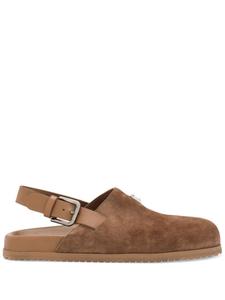 Dolce & Gabbana мюли с логотипом, коричневый