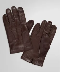 Перчатки из овечьей кожи с кашемировой подкладкой