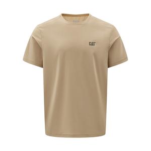 Футболка мужская CAT, светлый хаки