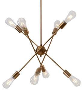 Подвесной светильник KOSILUM - Sagitta, 60x105x60 см цвет messing