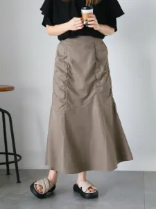 Присборенная юбка русалки