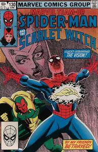 Marvel Team-up #130 Featuring Spider-man and the Scarlet Witch June 1983 (Marvel)