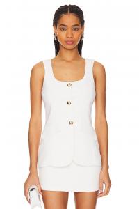 Кья топ Amanda Uprichard, белый