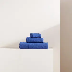 Полотенце из органического хлопка 500 г/м2 Básico Basics El Corte Inglés, синий