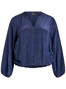 Блуза Zizzi Myvonne, темно-синий